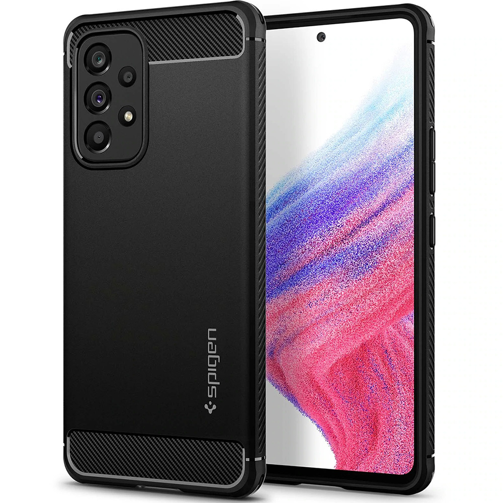 Oryginalne etui od marki Spigen z serii Rugged Armor dla Galaxy A53 5G